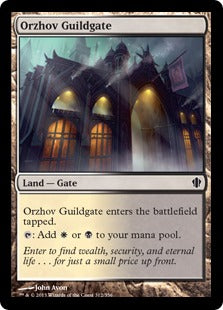 [312]【EN】オルゾフのギルド門/Orzhov Guildgate【C13】[C][土地]