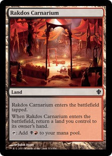 [313]【JP】ラクドスの肉儀場/Rakdos Carnarium【C13】[C][土地]