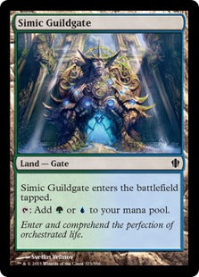 [323]【JP】シミックのギルド門/Simic Guildgate【C13】[C][土地]