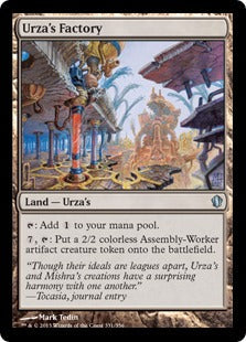 [331]【JP】ウルザの工廠/Urza's Factory【C13】[U][土地]