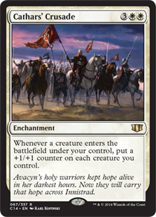 [067]【EN】聖戦士の進軍/Cathars' Crusade【C14】[R][白]