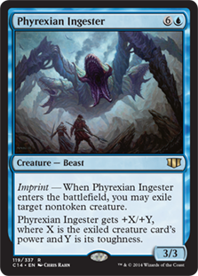 [119]【EN】ファイレクシアの摂取者/Phyrexian Ingester【C14】[R][青]