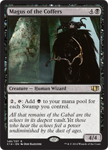 [148]【EN】貴重品室の大魔術師/Magus of the Coffers【C14】[R][黒]