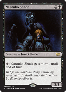 [151]【EN】ナントゥーコの影/Nantuko Shade【C14】[R][黒]