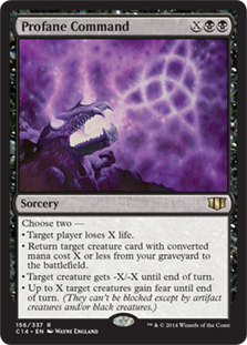 [156]【JP】不敬の命令/Profane Command【C14】[R][黒]