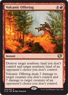 [040]【EN】火山の捧げ物/Volcanic Offering【C14】[R][赤]