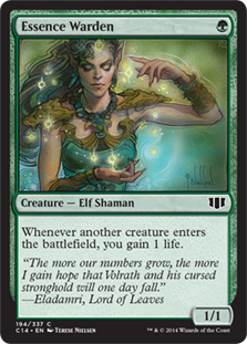 [194]【EN】本質の管理人/Essence Warden【C14】[C][緑]