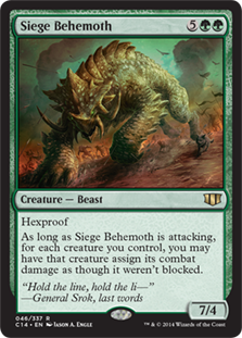 [046]【EN】包囲ビヒモス/Siege Behemoth【C14】[R][緑]