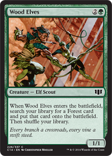 [226]【JP】ウッド・エルフ/Wood Elves【C14】[C][緑]