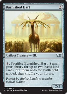 [232]【EN】つややかな雄鹿/Burnished Hart【C14】[U][茶]