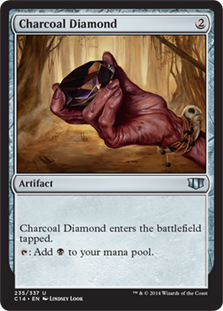 [235]【JP】炭色のダイアモンド/Charcoal Diamond【C14】[U][茶]