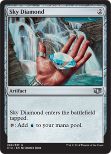 [269]【JP】空色のダイアモンド/Sky Diamond【C14】[U][茶]