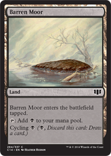 [284]【EN】やせた原野/Barren Moor【C14】[C][土地]