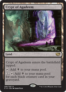 [288]【EN】アガディームの墓所/Crypt of Agadeem【C14】[R][土地]