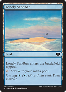 [304]【JP】孤立した砂州/Lonely Sandbar【C14】[C][土地]