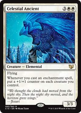 [063]【EN】天界の古霊/Celestial Ancient【C15】[R][白]
