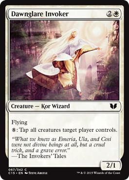 [067]【EN】暁輝きの発動者/Dawnglare Invoker【C15】[C][白]