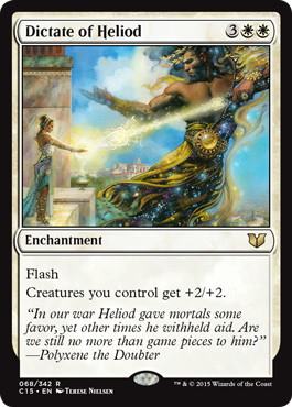 [068]【EN】ヘリオッドの指図/Dictate of Heliod【C15】[R][白]