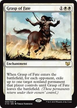 [003]【EN】命運の掌握/Grasp of Fate【C15】[R][白]