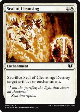 [079]【EN】浄化の印章/Seal of Cleansing【C15】[C][白]