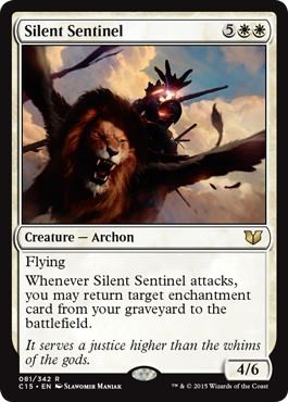 [081]【EN】沈黙の歩哨/Silent Sentinel【C15】[R][白]