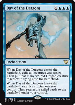 [091]【EN】ドラゴンの日/Day of the Dragons【C15】[R][青]
