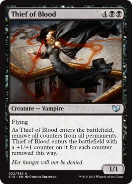 [022]【EN】血の盗人/Thief of Blood【C15】[U][黒]