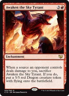 [024]【EN】大空の暴君の目覚め/Awaken the Sky Tyrant【C15】[R][赤]