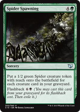 [202]【EN】蜘蛛の発生/Spider Spawning【C15】[U][緑]