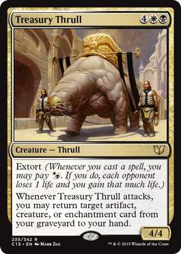 [235]【EN】宝庫のスラル/Treasury Thrull【C15】[R][多色]