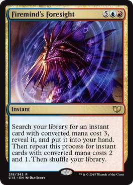[218]【EN】火想者の予見/Firemind's Foresight【C15】[R][多色]
