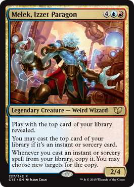 [227]【EN】イゼットの模範、メーレク/Melek, Izzet Paragon【C15】[R][多色]