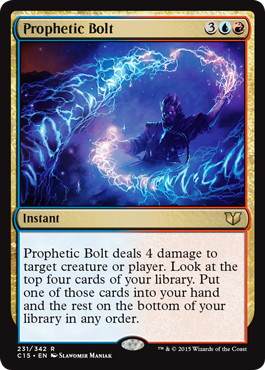 [231]【EN】予言の稲妻/Prophetic Bolt【C15】[R][多色]
