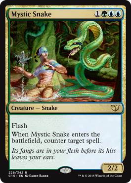 [228]【EN】神秘の蛇/Mystic Snake【C15】[R][多色]
