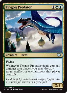 [236]【EN】三角エイの捕食者/Trygon Predator【C15】[U][多色]