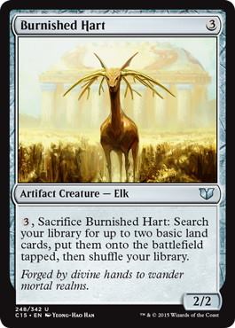 [248]【EN】つややかな雄鹿/Burnished Hart【C15】[U][茶]