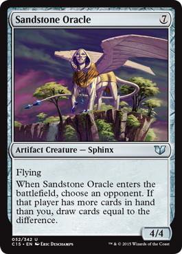 [052]【EN】砂岩の予言者/Sandstone Oracle【C15】[U][茶]