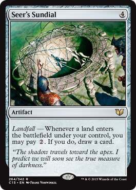 [264]【EN】予見者の日時計/Seer's Sundial【C15】[R][茶]