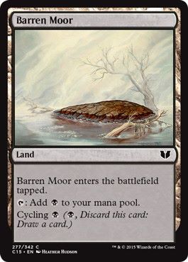 [277]【EN】やせた原野/Barren Moor【C15】[C][土地]