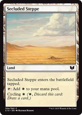 [304]【EN】隔離されたステップ/Secluded Steppe【C15】[C][土地]