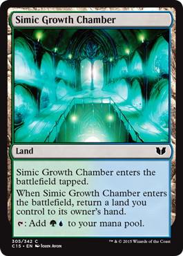 [305]【EN】シミックの成長室/Simic Growth Chamber【C15】[C][土地]