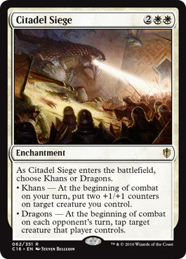 [062]【EN】城塞の包囲/Citadel Siege【C16】[R][白]