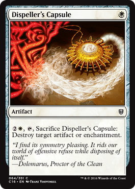 [064]【EN】祓い士の薬包/Dispeller's Capsule【C16】[C][白]