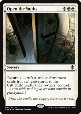 [072]【EN】蔵の開放/Open the Vaults【C16】[R][白]