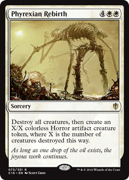 [073]【EN】ファイレクシアの再誕/Phyrexian Rebirth【C16】[R][白]