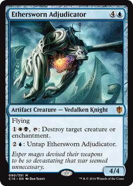 [090]【EN】エーテル宣誓会の審判人/Ethersworn Adjudicator【C16】[M][青]