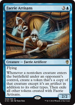 [008]【EN】フェアリーの職工/Faerie Artisans【C16】[R][青]