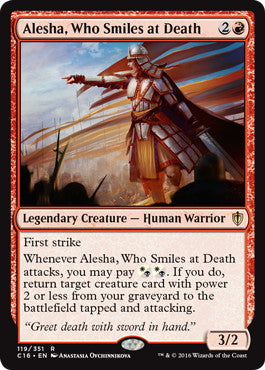 [119]【EN】死に微笑むもの、アリーシャ/Alesha, Who Smiles at Death【C16】[R][赤]