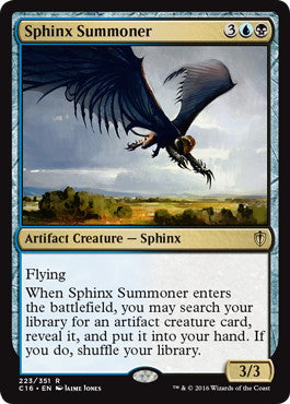 [223]【EN】スフィンクスの召喚士/Sphinx Summoner【C16】[R][多色]