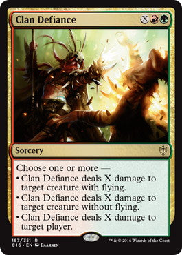[187]【EN】一族の誇示/Clan Defiance【C16】[R][多色]